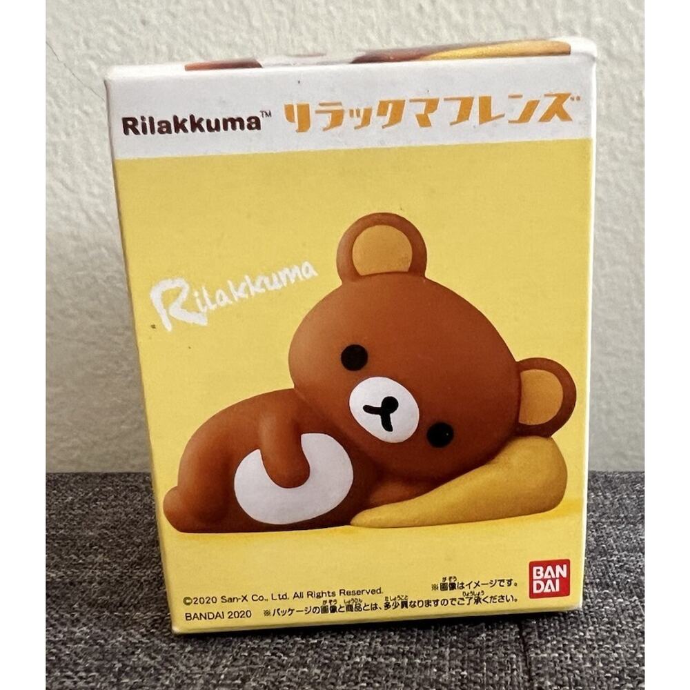 Rilakkuma Friends Relaxing Mini Figurine BNIB US Seller